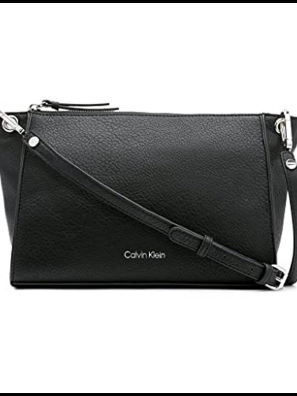 Calvin Klein Reyna Crossbody Bag Vegan Leather Adjustable Strap